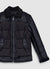 Gesteppte Jacke mit Details in Lammfelloptik