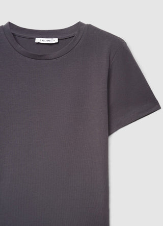 Einfarbiges T-Shirt