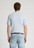 Ribbed polo T-shirt