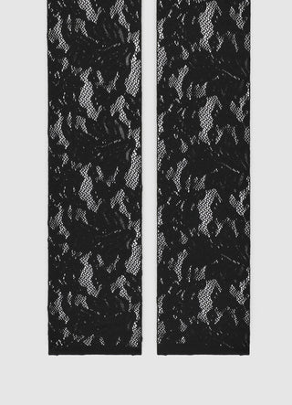 Leggings lunghi in pizzo seamless
