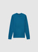 Honeycomb crew neck sweater - S