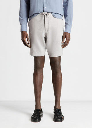 Pantaloncini bermuda misto lino