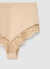 Slip gainant taille haute avec dentelle