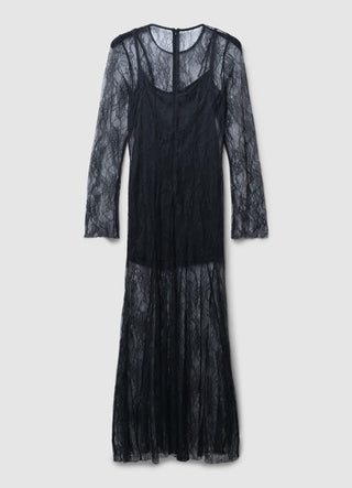 Long lace dress