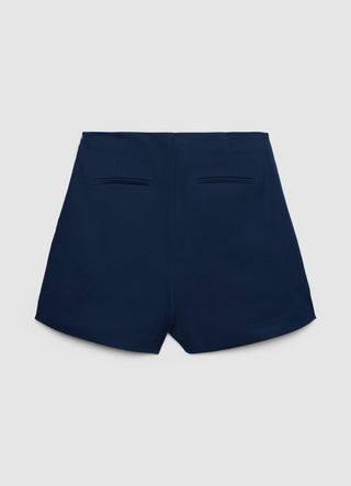 Jupe-pantalon portefeuille unie