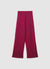 Soft solid-colour palazzo trousers