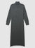 Long turtleneck knitted dress