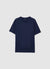 T-shirt a girocollo a tinta unita