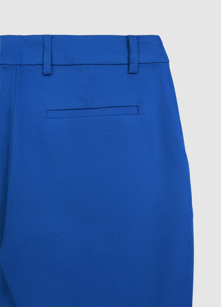 Cotton sateen trousers