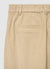 Pantaloni dritti a coste con vita elasticizzata e risvolto
