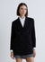 Double-breasted jacket with buttons