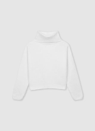 Plain turtleneck jumper