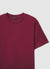 T-shirt girocollo a tinta unita