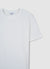 Solid-coloured crew-neck T-shirt