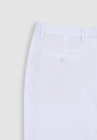 Pantalone chino misto lino