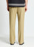 Pantaloni wide leg in misto lino