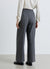 Pantaloni straight con coulisse e vita elasticizzata