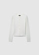 Cable-knit cardigan with buttons - XS
