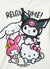 Суитшърт с качулка с принт Hello Kitty and Friends