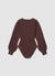 Cable-knit body with long sleeves