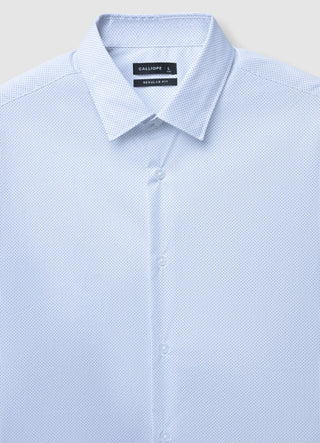 Micro polka dot shirt