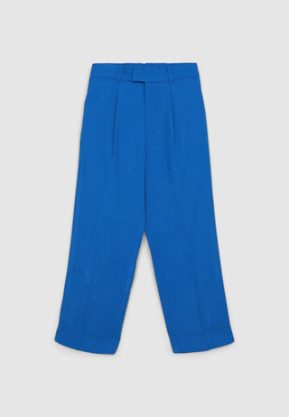 Pantalone classico con risvolto