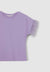 T-shirt maniche con piume