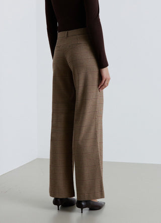 Pantalon palazzo prince de Galles