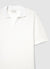 Knitted T-shirt with polo collar