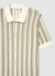 Camicia in maglia a righe