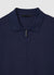 Half zip polo shirt