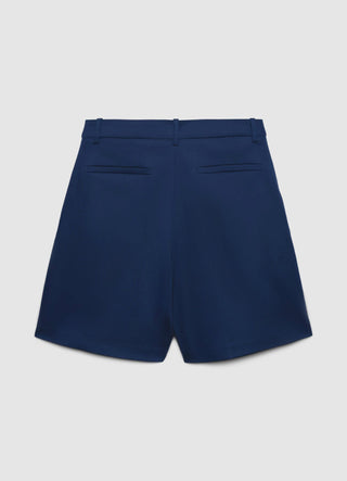 Einfarbige, maßgeschneiderte Bermuda-Shorts