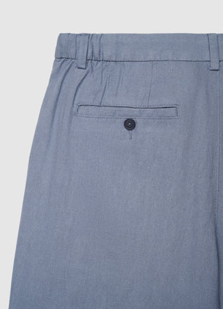 Bermuda-Shorts aus Leinenmischung