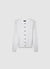 Crew neck cardigan with buttons
