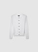 Cardigan girocollo con bottoni - XS