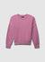 Rundhals-Pullover mit scharfem Schnitt