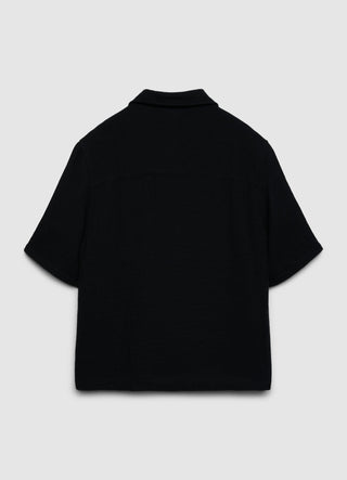 Camicia boxy tinta unita