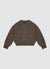 Maglia girocollo con trecce
