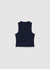 Gilet gessato con bottoni