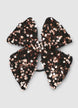 Hair elastic with sequin bow - M