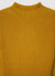 T-shirt a manica lunga a costine con collo alto