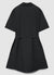 Vestito chemisier corto con cintura