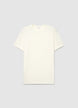 Uni-farbendes T-Shirt mit Struktur - M