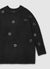 Maglia oversize con applicazioni