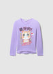 T-shirt a maniche lunghe con stampa - 6-7