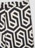 Pantaloni palazzo a fantasia geometrica