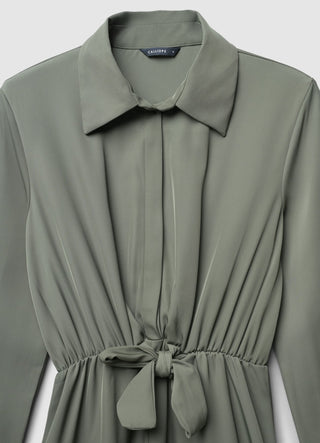 Hemdkleid mit Schleife