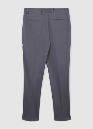Plain rasatello trousers