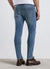 Skinny jeans with rips