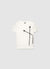 T-shirt con fiori applicati